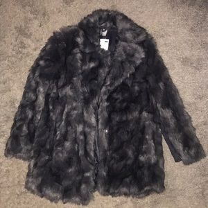 H&M Faux Fur Coat